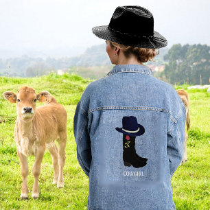 Chapeau et bottes élégants de country noir