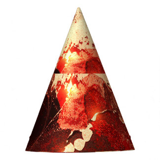 Chapeaux De Fêtes Abstrait arrière - plan en marbre.