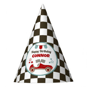 Chapeaux De Fêtes Affiche de bienvenue du thème de la voiture de cou