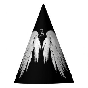 Chapeaux De Fêtes AILES ANGEL Monogramme Noir