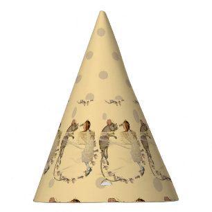 Chapeaux De Fêtes Alice au pays des merveilles Lapin Souris