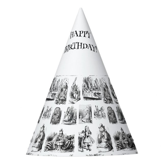 Chapeaux De Fêtes Alice's Adventures in Wonderland motif (Devant)
