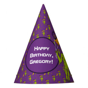 Chapeaux De Fêtes Alien spatial avec Balloons Planet Anniversaire