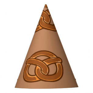 Chapeaux De Fêtes Amoureux de bretzels salés Boucle de forme pour le