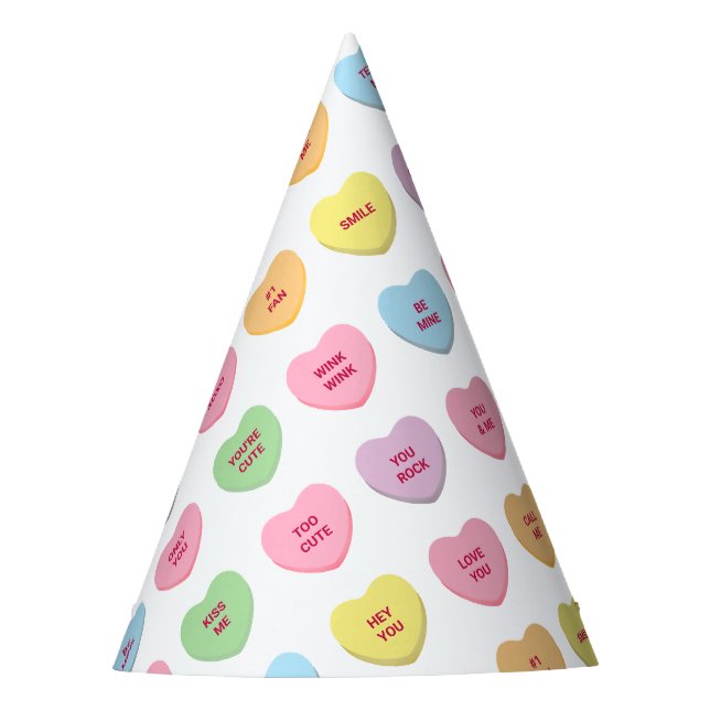 Chapeaux De Fêtes Amusante fille mignonne conversation personnalisée (Devant)