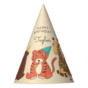 Chapeaux De Fêtes Animaux de fête Anniversaire personnalisé pour enf