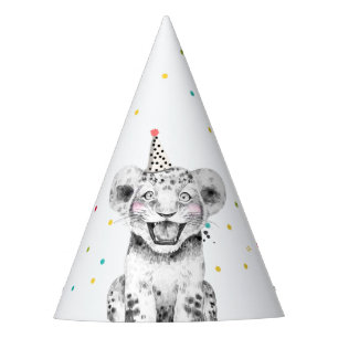 Chapeaux De Fêtes Animaux de fête Safari Wild One Jungle Zoo Anniver