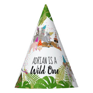 Chapeaux De Fêtes Animaux de la Jungle drôle et mignonne à Party Wil