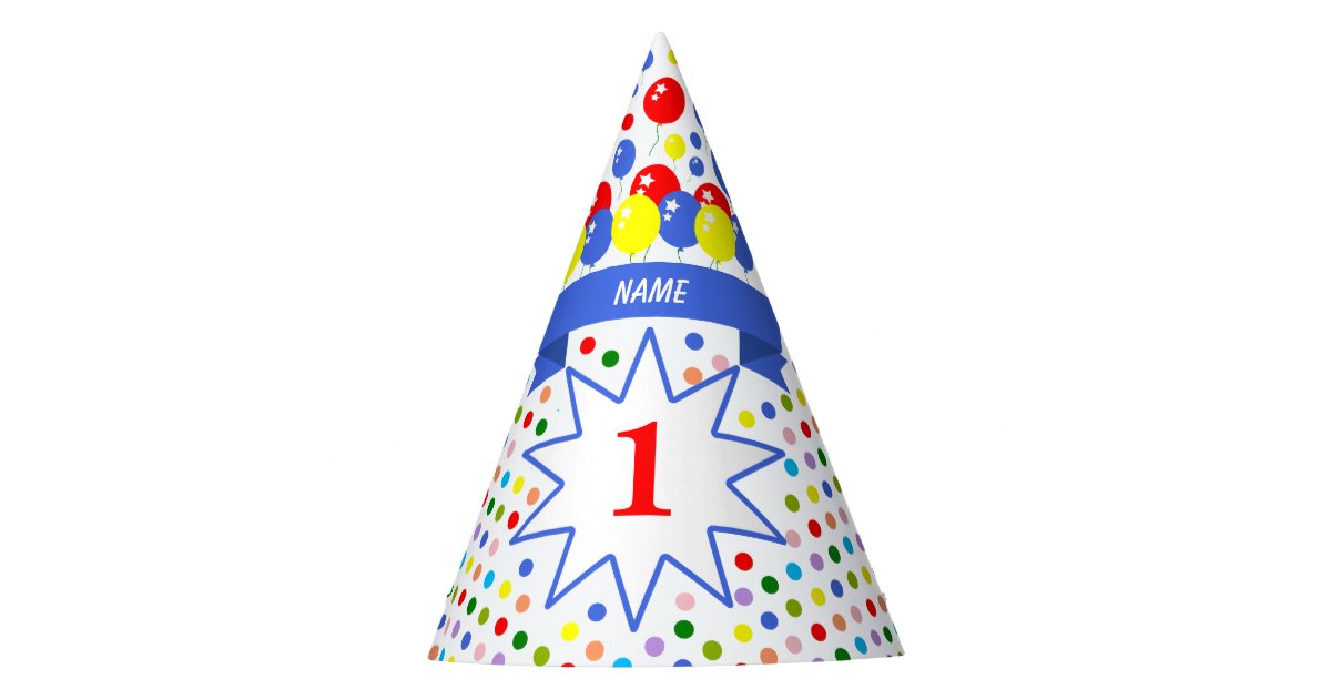 6 Chapeaux de fête Joyeux Anniversaire Party - My Party Kidz