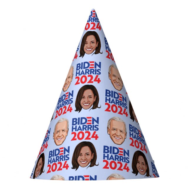 Chapeaux De Fêtes Anniversaire de Biden Harris 2024 (Devant)