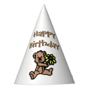 Chapeaux De Fêtes Anniversaire de Daisy Bear