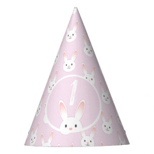 Chapeaux De Fêtes Anniversaire de enfant de Bunny Peek-a-boo