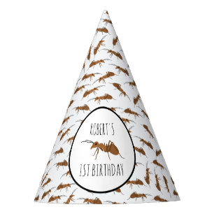 Chapeaux De Fêtes Anniversaire de enfant de nom personnalisé du Moti