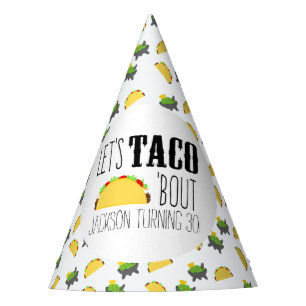 Chapeaux De Fêtes Anniversaire de Taco 'Bout