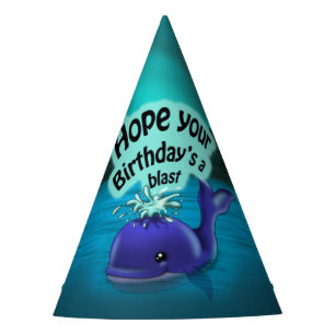 Chapeaux De Fêtes Anniversaire des baleines
