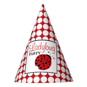 Chapeaux De Fêtes Anniversaire des enfants de Red Ladybug