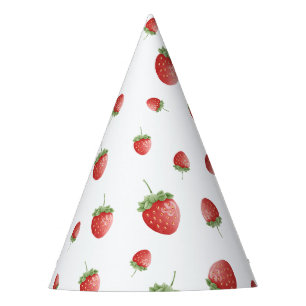 Chapeaux De Fêtes Anniversaire des fraises