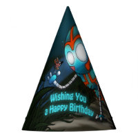Anniversaire des robots et des papillons