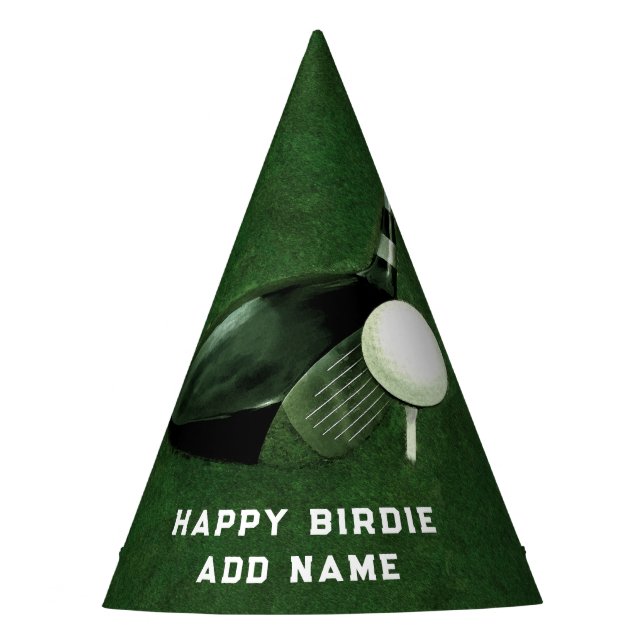 Chapeaux De Fêtes Anniversaire du golf (Devant)