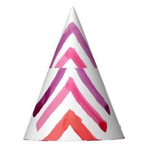 Chapeaux De Fêtes Aquarelle géométrique Motif Abstrait sans couture