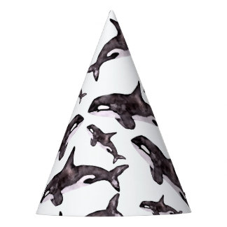 Chapeaux De Fêtes Aquarelle Orca