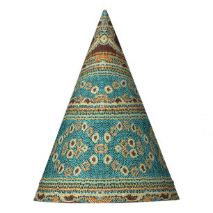 Chapeaux De Fêtes Arabesque Fabric Paisley Oriental Design