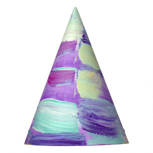 Chapeaux De Fêtes Arrière - plan d'art Abstrait peint à la main