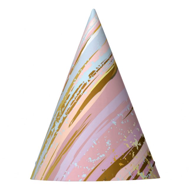 Chapeaux De Fêtes Arrière - plan rose texturé (Devant)