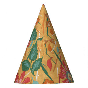 Chapeaux De Fêtes Artistic Watercolor Flowers : Arrière - plan color
