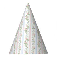 Baby shower floral élégant vintage