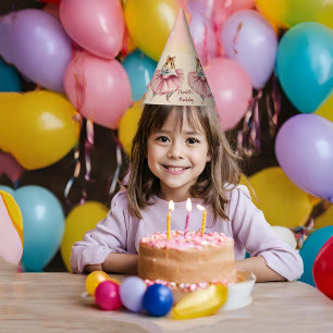 Chapeaux De Fêtes Ballerina Hamster Girls Anniversaire