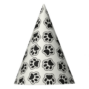 Chapeaux De Fêtes Balles noires, Paws de chien, Paws de chat, Plan