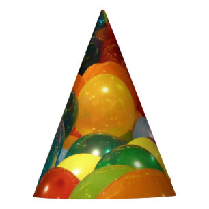 Chapeaux De Fêtes Ballons colorés Design de fête