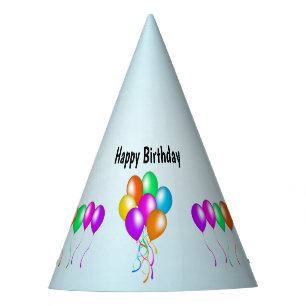 Chapeaux De Fêtes Ballons d'anniversaire lumineux Diverses couleurs 