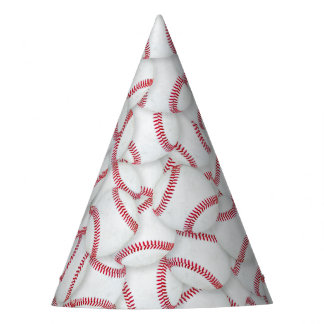 Chapeaux De Fêtes Baseballs en calque Motif Anniversaire