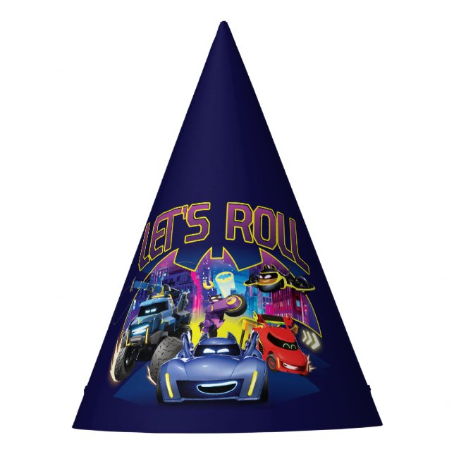 Chapeaux De Fêtes Batwheel™ Team - Let's Roll (Devant)