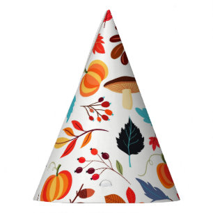 Chapeaux De Fêtes Beau Motif d'automne