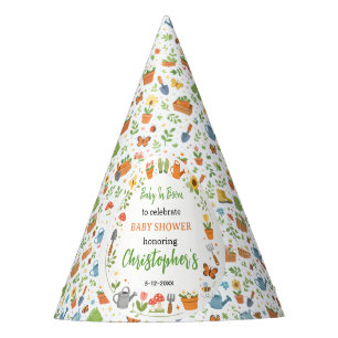 Chapeaux De Fêtes Bébé en fleurs Jardin Baby Shower Mignon floral