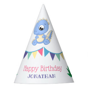 Chapeaux De Fêtes Bébé mignon Dinosaur Garçon Anniversaire