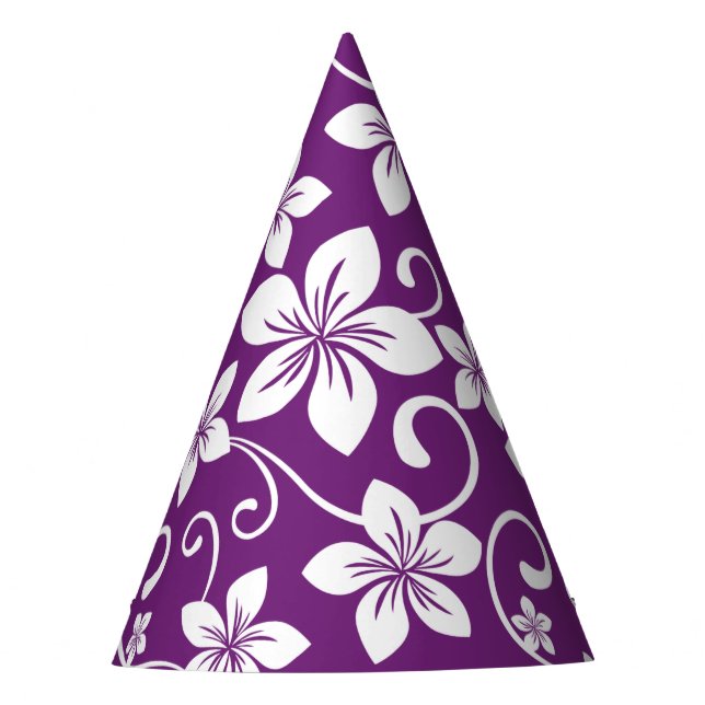 CHAPEAUX DE FÊTES BLEU HAWAII (PLUM) (Devant)