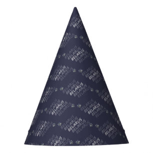 Chapeaux De Fêtes Bleuet National Biélorussie