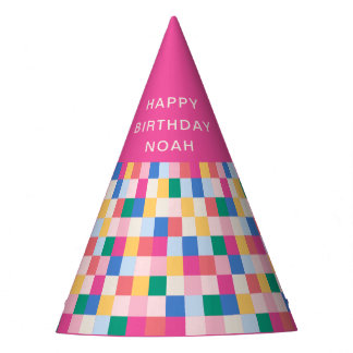 Chapeaux De Fêtes Blocs multicouleurs jouables