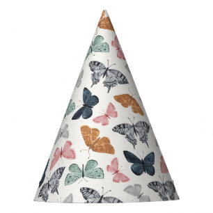 Chapeaux De Fêtes Boho Butterfly Enchanted Garden Anniversaire