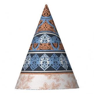 Chapeaux De Fêtes Boho Floral Stripes : Ethnic Seamless Collection