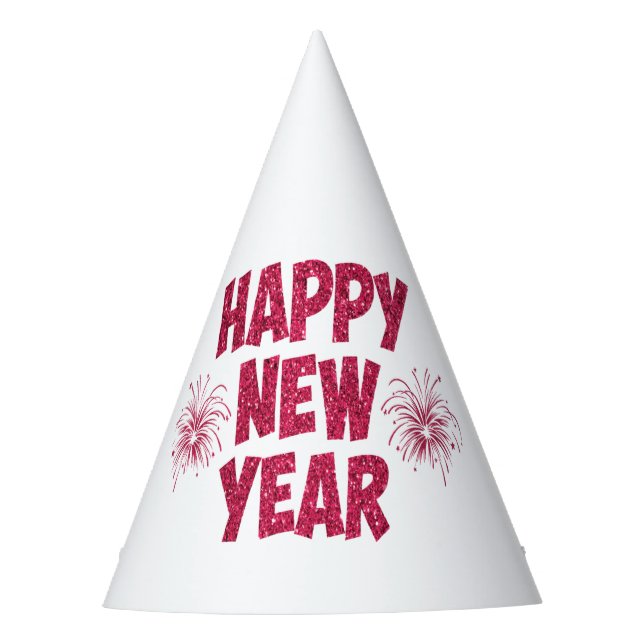Chapeaux De Fêtes Bonne Parties scintillant du Nouvel An (Devant)