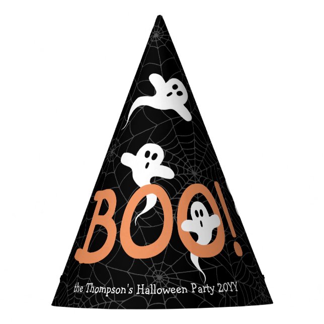 Chapeaux De Fêtes BOO ! Trick ou dégustation Éffrayant ou Halloween (Devant)