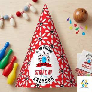 Chapeaux De Fêtes Bowl ! Fun Kids 5Anniversaire Party Bowling