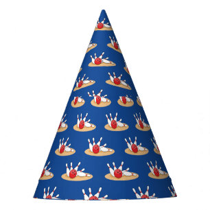 Chapeaux De Fêtes Bowling Ball Stritles Motif