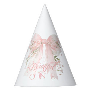 Chapeaux De Fêtes Bowtiiful One 1er Anniversaire Fleurs Ruban Filles