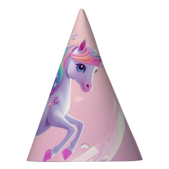 Chapeaux De Fêtes Bulle Unicorne (Droite)